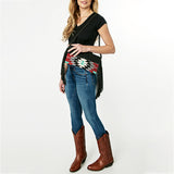 American Darling ADBG1128A Cross Body Ii Saddle Blanket Genuine