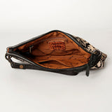American Darling ADBG344BG Wristlet Hair On Genuine Leather women bag western handbag purse