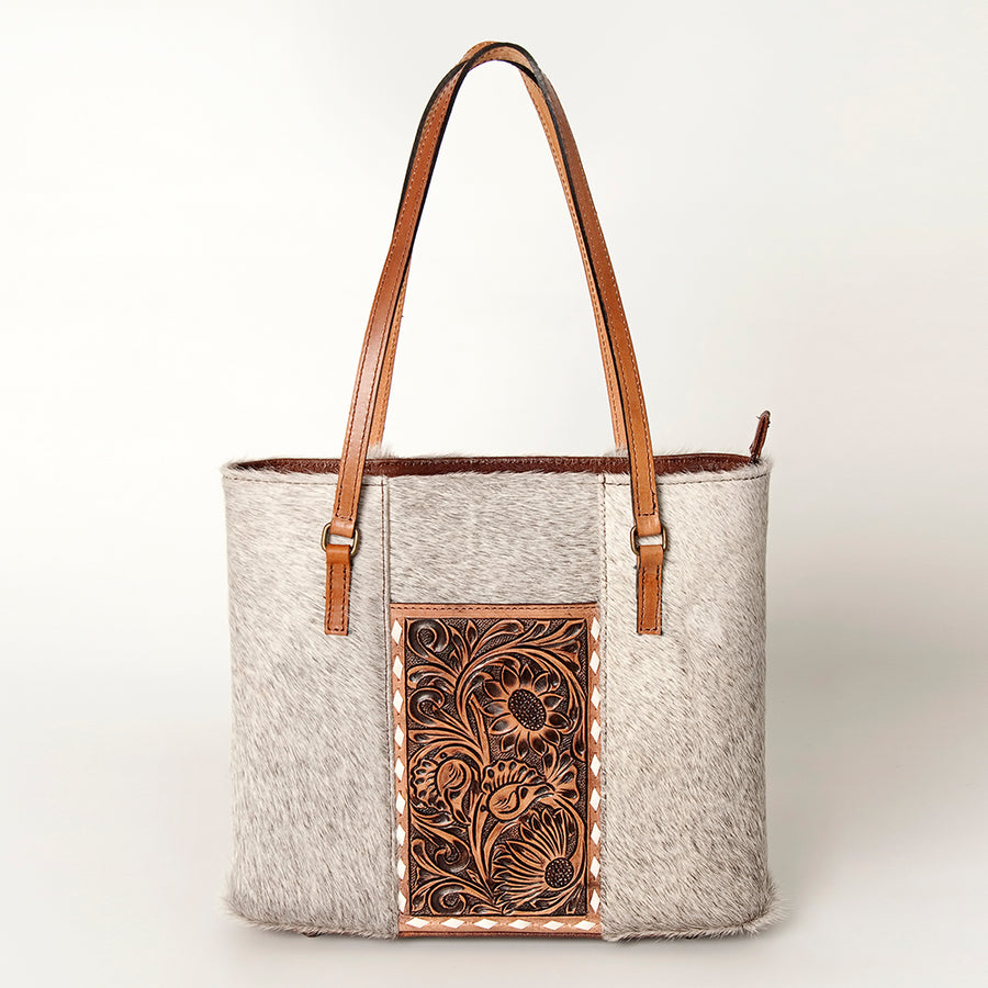 American Darling Tote Bag, High-Quality Full Grain Vegetable-Tanned Genuine Leather, Handcrafted Western Tote for Women