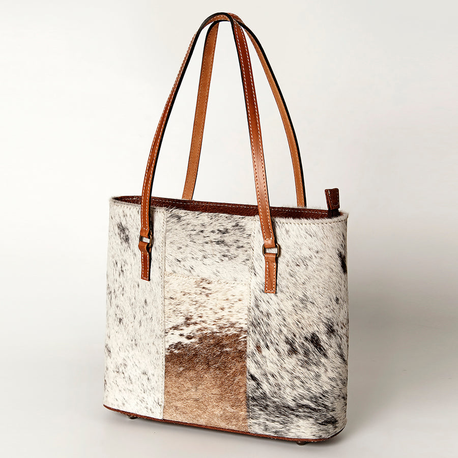 American Darling Tote Hair on Genuine Leather Western Women Bag Handbag Purse | Travel Bags College Casual - Hilason