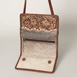 American Darling ADBG486A Wallet Hand Tooled Genuine Leather Women Bag Western Handbag Purse