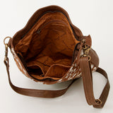 American Darling Large Crossbody Hand Tooled Genuine Leather women bag western handbag purse