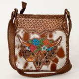 American Darling Cross Body Hand Tooled Genuine Leather women bag western handbag purse