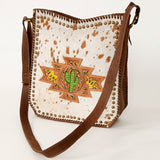 American Darling Large Crossbody Hand Tooled Genuine Leather Women Bag Western Handbag Purse