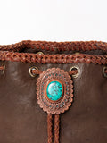 American Darling ADBGM273 Bucket Genuine Leather Women Bag Western Handbag Purse