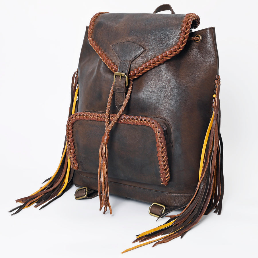 American Darling Backpack Full Grain Genuine Leather Western Women Bag | for Laptop School Purse Travel - Uhorse