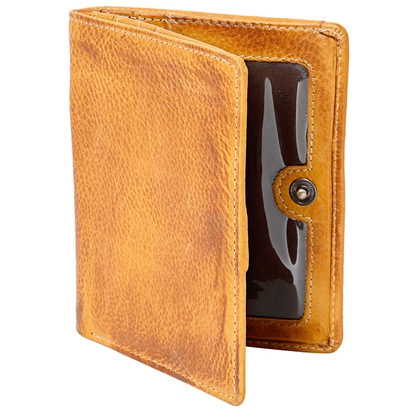 Never Mind Card-Holder Vintage Handmade Genuine Cowhide Leather Women Bag Western Handbag Purse - Uhorse