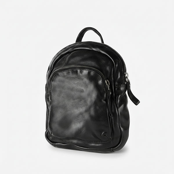 Spaghetti W. Swc206Blk Backpack Vintage Handmade Drum Dyed Genuine by Hilason – Cowboy and equestrian accessories