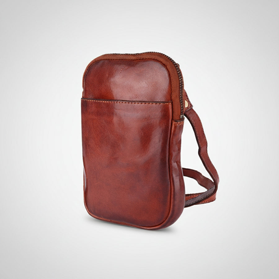 Spaghetti W. Swc208Cg Sling Vintage Handmade Drum Dyed Genuine by Hilason – Cowboy and equestrian accessories