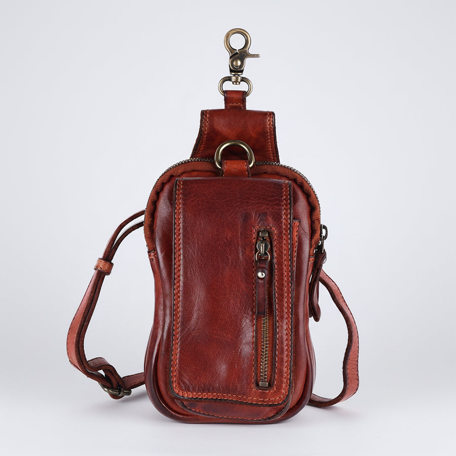 Spaghetti W. Swc209Cg Sling Vintage Handmade Drum Dyed Genuine by Hilason – Cowboy and equestrian accessories