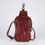 Spaghetti W. Swc209Cg Sling Vintage Handmade Drum Dyed Genuine by Hilason – Cowboy and equestrian accessories