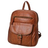 Spaghetti Western Swc211Cg Backpack Vintage Handmade Drum Dyed Genuine European Cowhide Leather Women Bag Western Handbag Purse