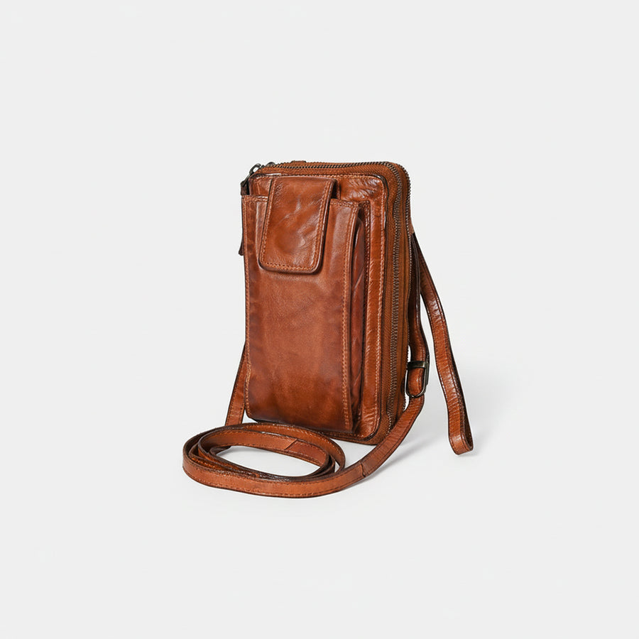 Spaghetti W. Swc213Cg Sling Vintage Handmade Drum Dyed Genuine by Hilason – Cowboy and equestrian accessories