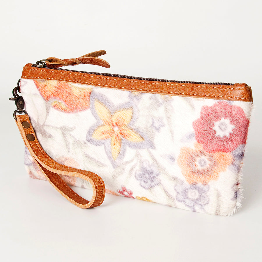 American Darling Wristlet Hair On Genuine Leather women bag western handbag purse - Uhorse