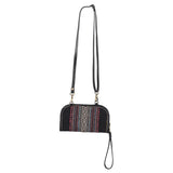 OHLAY KB309 Cross Body Upcycled Wool Genuine Leather women bag western handbag purse