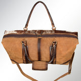 American Darling ADBG912 Duffel Hair-On Genuine Leather Women Bag Western Handbag Purse