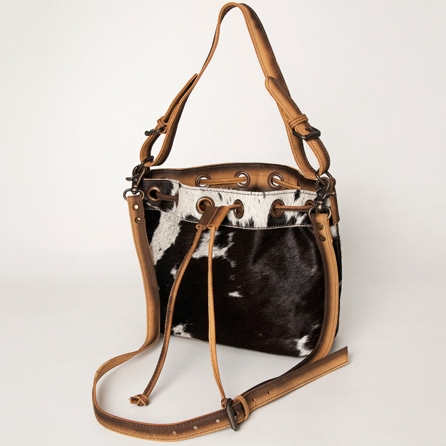 American Darling Hobo Hair-On Genuine Leather W. Women Bag | Handbag by Hilason – Cowboy and equestrian accessories