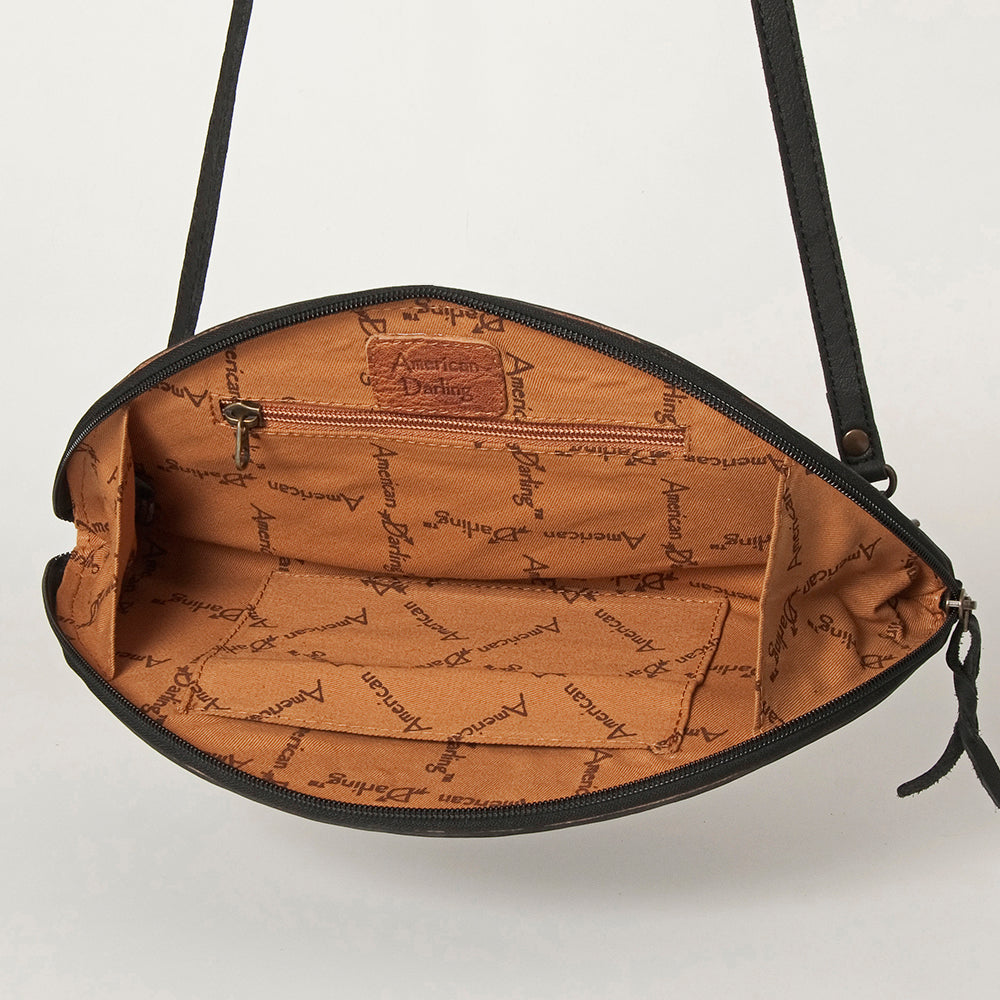 American Darling ADBG338A Taco Hand Tooled Genuine Leather Women Bag Western Handbag Purse