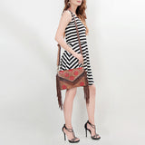 American Darling Clutch Hand Tooled Genuine Leather Western Women Bag Handbag Purse | Purses for Cute