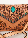 American Darling Clutch Hand Tooled Genuine Leather Western Women Bag Handbag Purse | Leather Clutch Bag | Clutch Purses for Women | Cute Clutch Bag | Clutch Purse