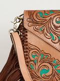 American Darling Cross Body I Hand Tooled Genuine Leather Women Bag Western Handbag Purse