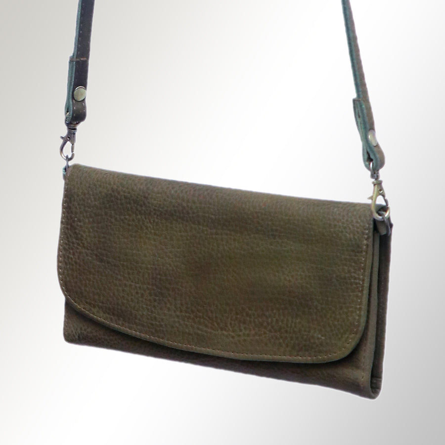 American Darling Western Leather Small Cross body Bag - Handcrafted Wallet Purse - Uhorse