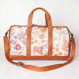 American Darling Women's Duffel Bag Western Hair On Genuine Leather Handbag and Ladies Purse