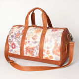 American Darling Women's Duffle Bag Western Hair-On Genuine Leather Handbag - Uhorse