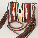 American Darling Saddle Blanket Genuine Leather Women Bag Western Handbag Purse