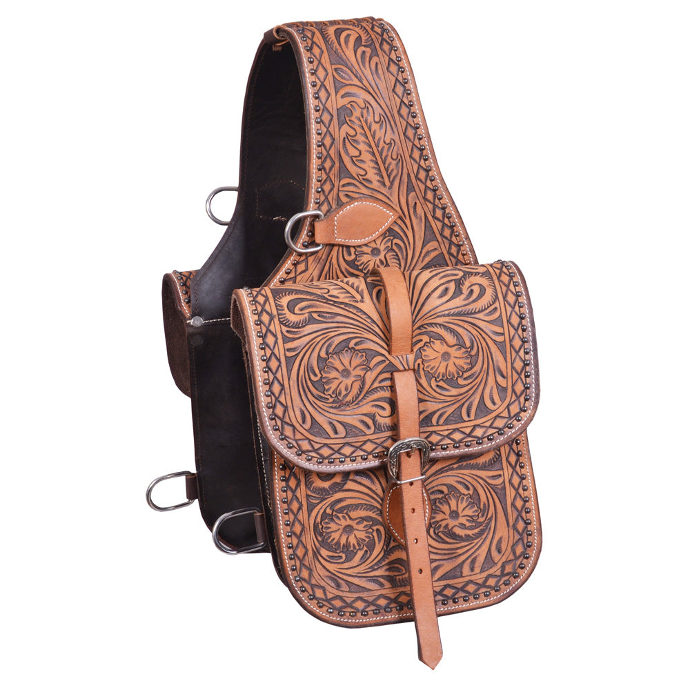 Archery Shop Traditional Horseback Archery Turkish Bow Leather Armor:Horse  Saddle Bag Medieval Leather Horse Equipment