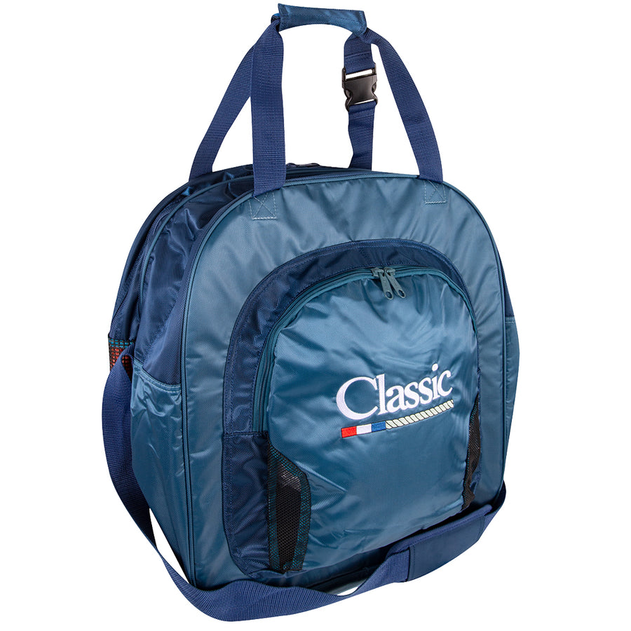 Classic Equine H. Super Deluxe Rope Bag Ocean Navy by Hilason – Cowboy and equestrian accessories