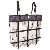 Classic Equine Horse Box Fan Bag Black Leopard