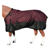 78 in Hilason 1200D Turnout Light Winter Waterproof Rain Sheet Horse Sheet Wine - Uhorse