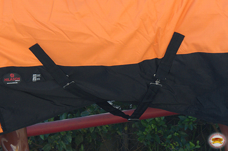 HILASON 1200D Turnout Light Winter Waterproof Rain Sheet Horse | Sheets for Horses