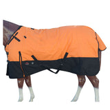 72 in Hilason 1200D Turnout Light Winter Waterproof Rain Sheet Horse Sheet ORain - Uhorse