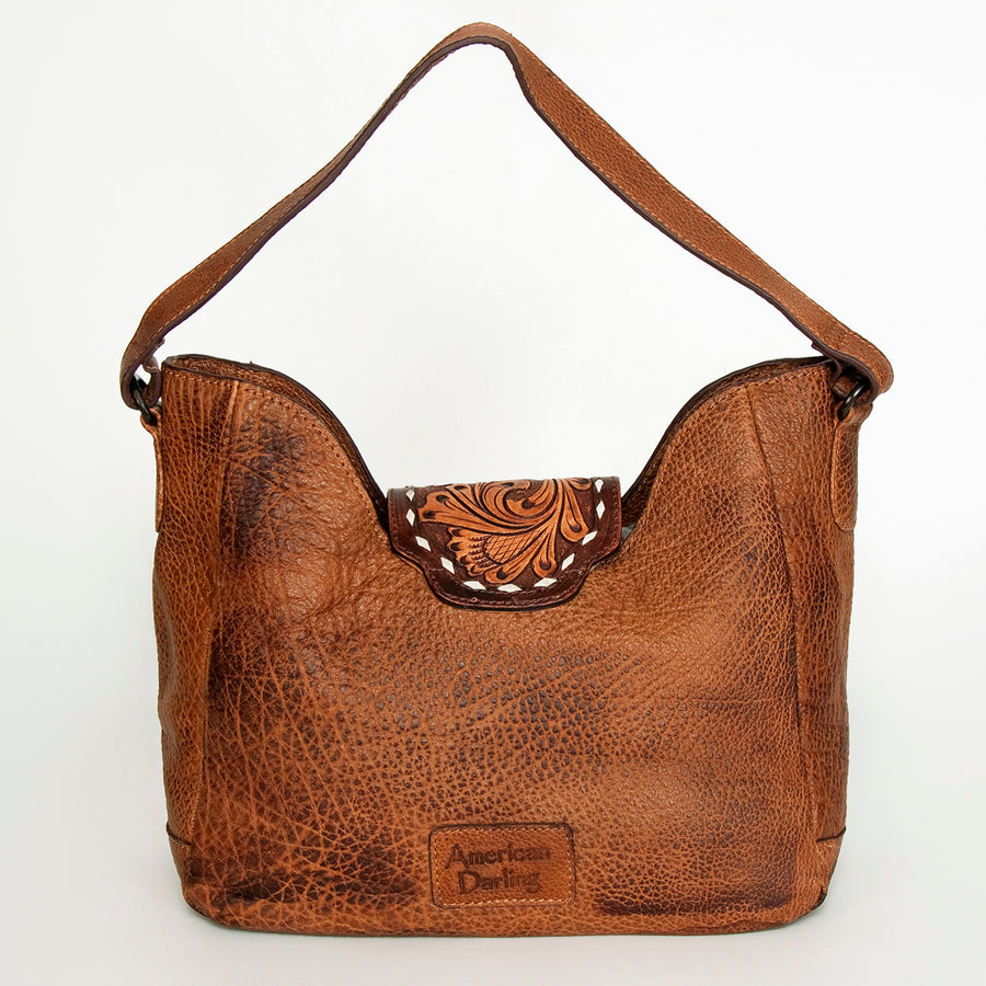 American Darling Tote Hand Tooled Genuine Leather women bag western handbag purse
