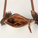 American Darling Small Crossbody Hair On Genuine Leather Western Women Bag Handbag Purse | for Cute