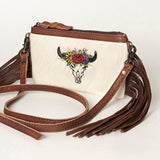 American Darling ADBGS142AE Hair-On Genuine Leather Women Bag W. by Hilason – Cowboy and equestrian accessories