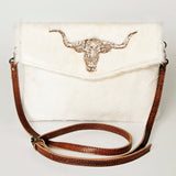 American Darling Envelope Hair-On Genuine Leather W. Women Bag Handbag