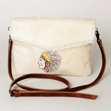 American Darling Envelope Hair-On Genuine Leather Western Women Bag Handbag Purse | for Cute