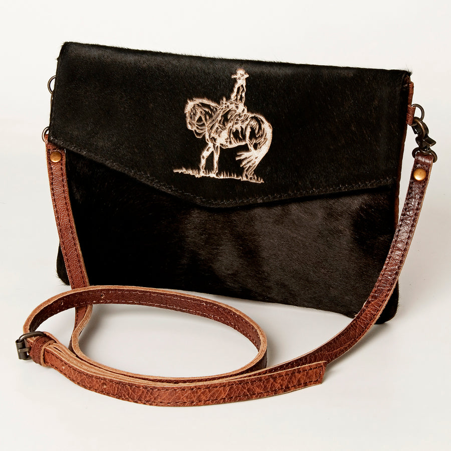 American Darling Envelope Hair on Genuine Leather Western Women Bag Handbag Purse | for Cute - Uhorse