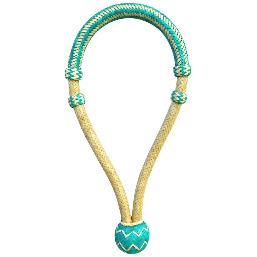 Hilason Braided Rawhide Core Bosal Hand Made W. H. Tk. Turquoise – by Hilason – Cowboy and equestrian accessories
