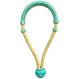 Hilason Braided Rawhide Core Bosal Hand Made Western Horse Tack Turquoise