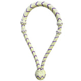 Hilason Braided Rawhide Core Bosal Hand Made W. H. Tk. Purple – by Hilason – Cowboy and equestrian accessories