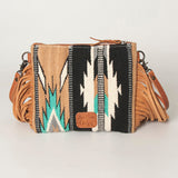 American Darling Saddle Blanket Genuine Leather Women Bag Western Handbag Purse