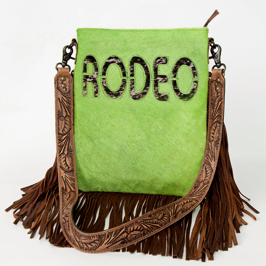 American Darling Large Crossbody Hair On Genuine Leather Western Women Bag Handbag Purse | Cute - Uhorse