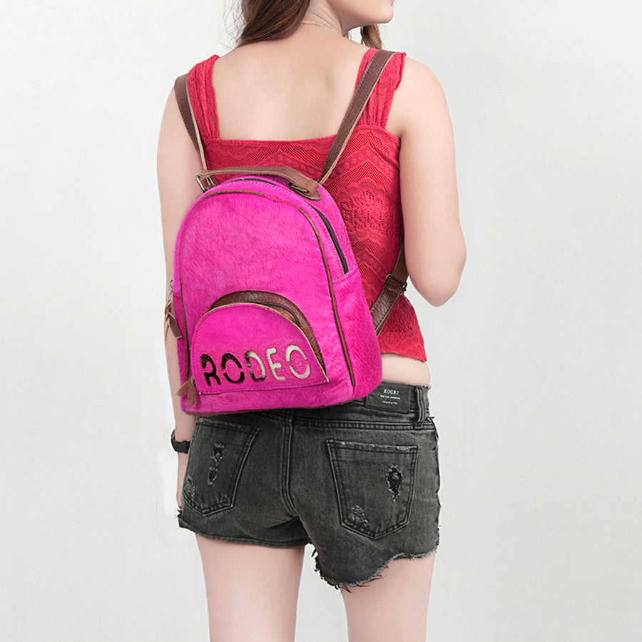 American Darling Backpack Hair on Genuine Leather Western Women Bag | for Laptop School Purse Travel