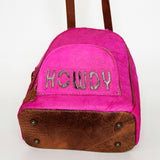 American Darling Backpack Hair on Genuine Leather Western Women Bag | for Laptop School Purse Travel
