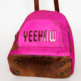 American Darling Backpack Hair on Genuine Leather Western Women Bag | for Laptop School Purse Travel