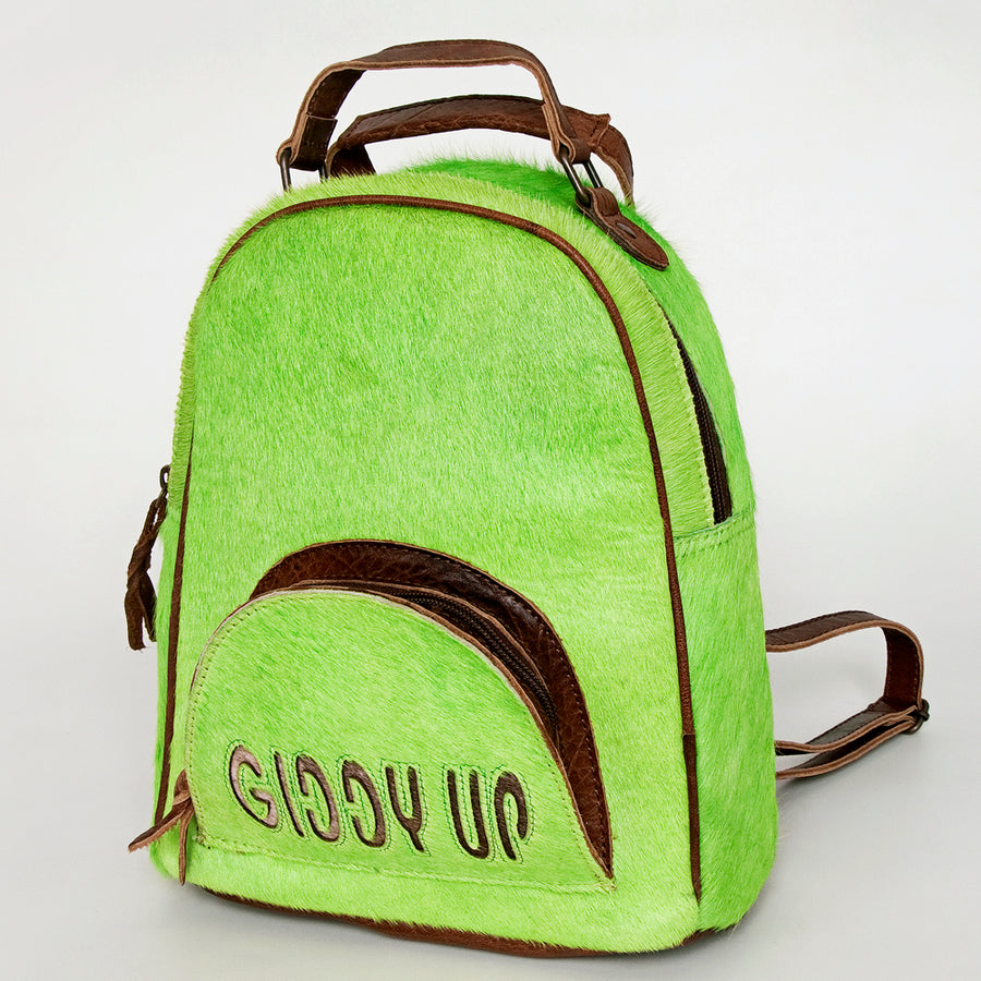 American Darling Backpack Hair on Genuine Leather Western Women Bag | for Laptop School Purse Travel - Uhorse